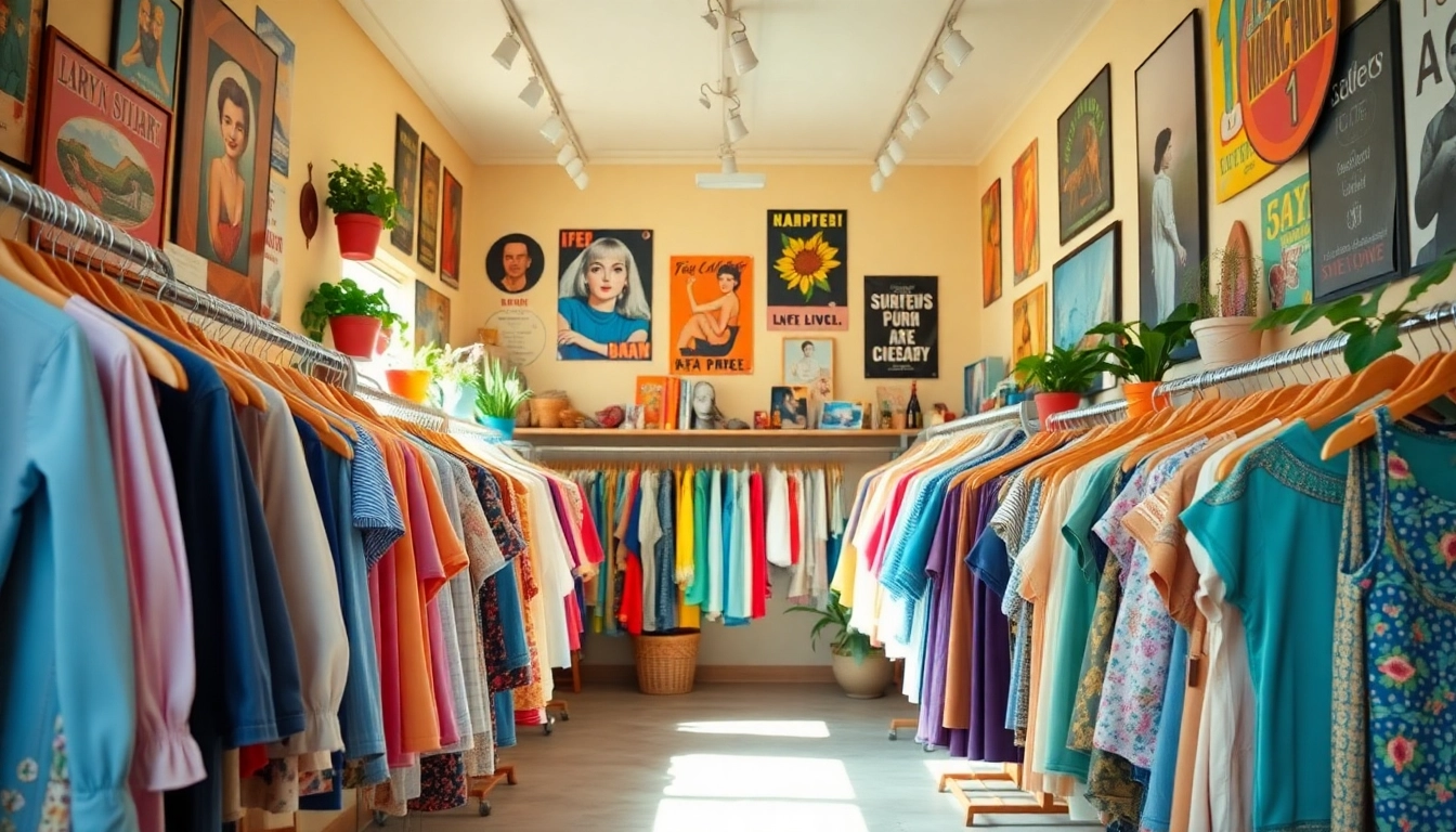 Explore unique vintage finds at https://thrift-vintage.com/ with a vibrant store interior.