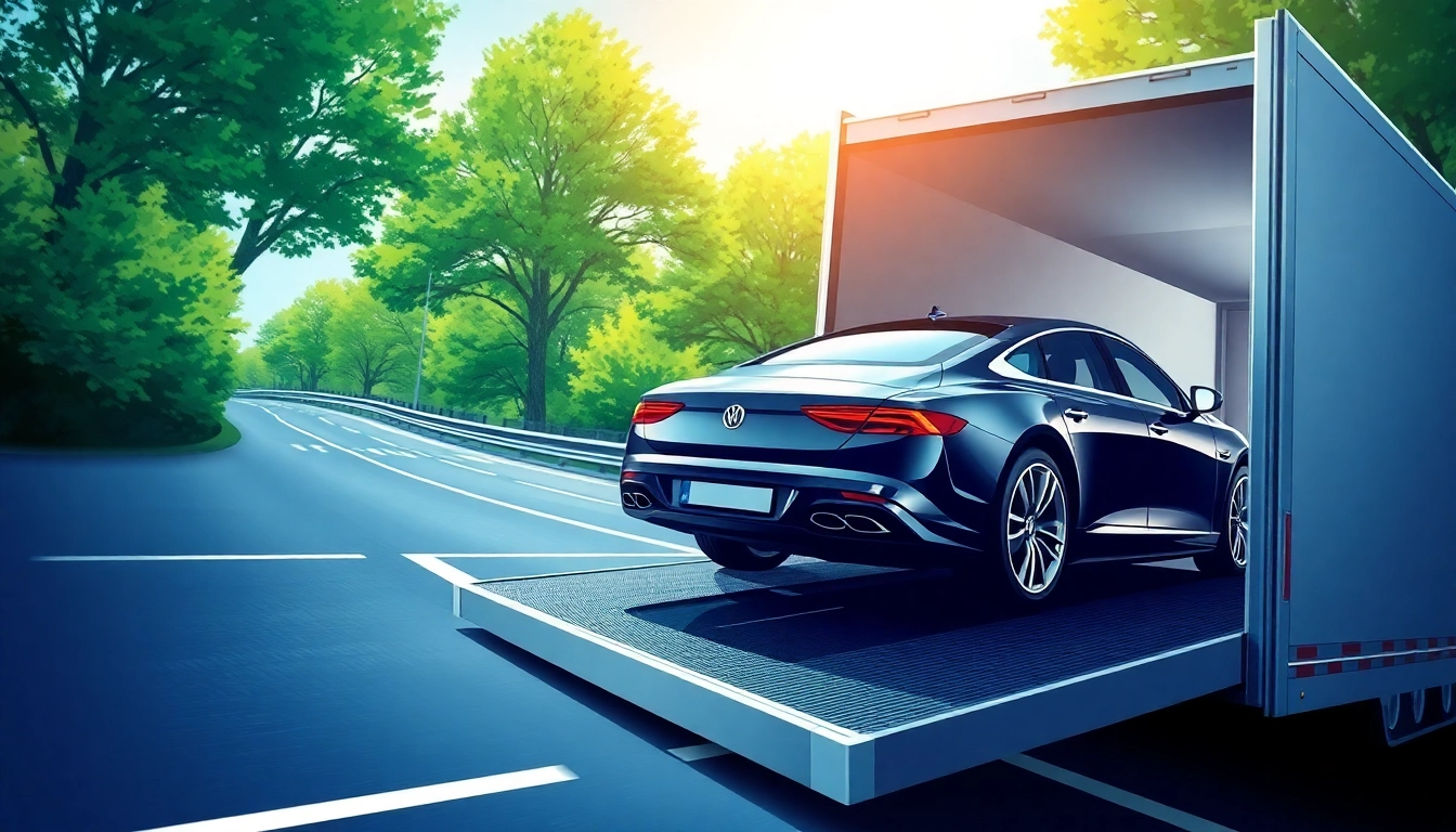 Transport a luxury car with https://luxuryautocarriers.com in a professional enclosed carrier.