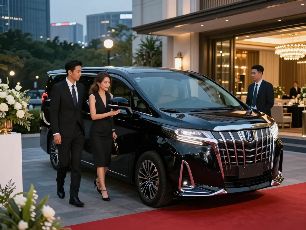 Thuê một chiếc Toyota Alphard sang trọng tại Hồ Chí Minh cho các sự kiện đặc biệt với sự thanh lịch và phong cách.