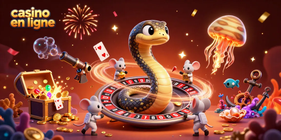 Des astronautes parient sur les anneaux de Saturne dans un casino en ligne créé d'une illustration 3D.