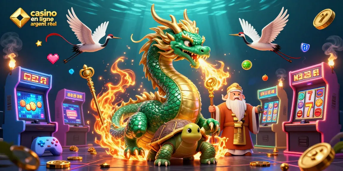 Jouez avec le casino en ligne argent réel et découvrez des dragons et des sages dans un environnement dynamique.