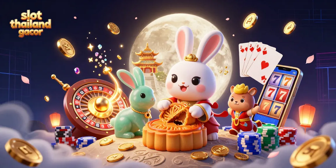 Experience thrilling gameplay with Slot Thailand Gacor, showcasing vibrant casino elements and characters.
