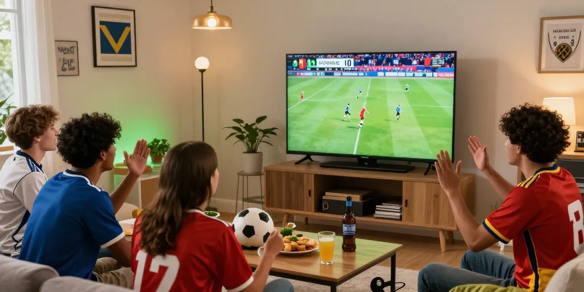 Pengalaman live bola gratis dengan teman di ruang tamu yang nyaman.