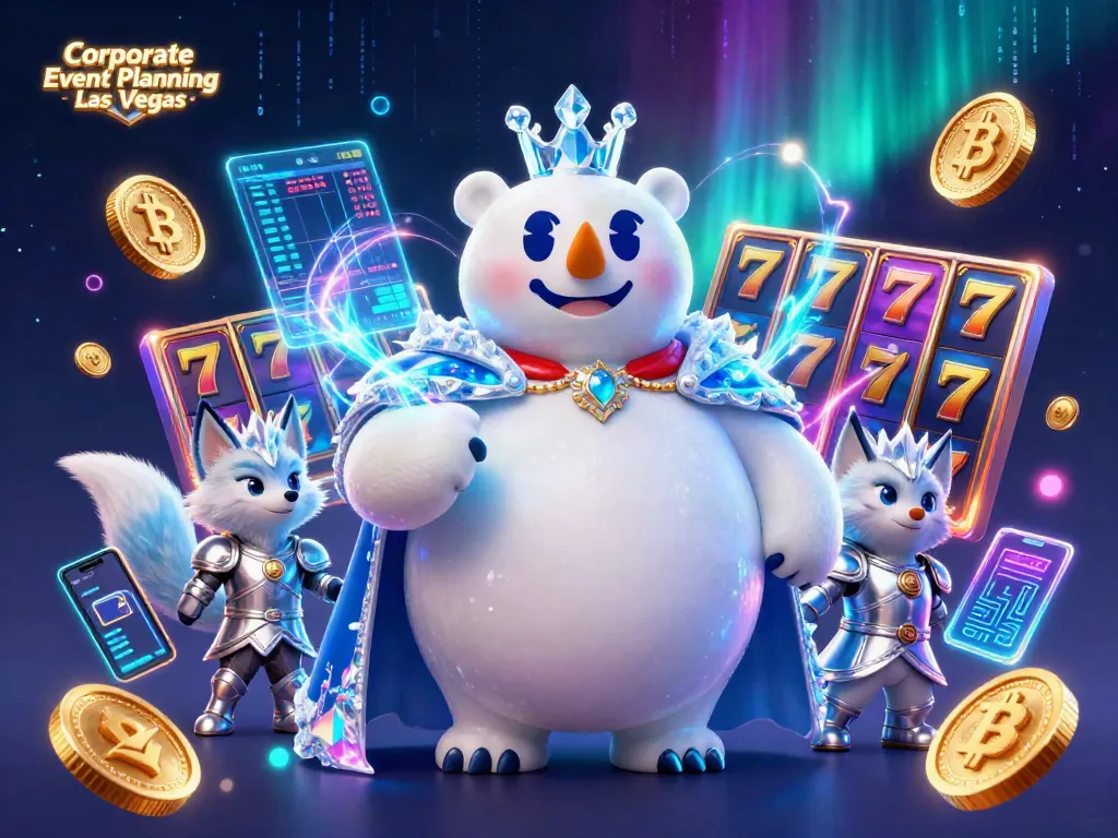 Experience engaging Corporate Event Planning Las Vegas with dynamic slot reels and dazzling characters.