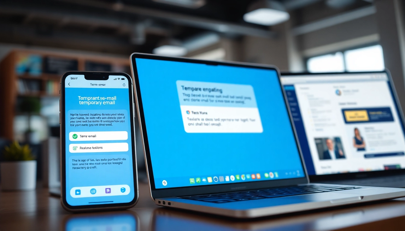 Send emails securely using temp email to send emails with a sleek, user-friendly interface.