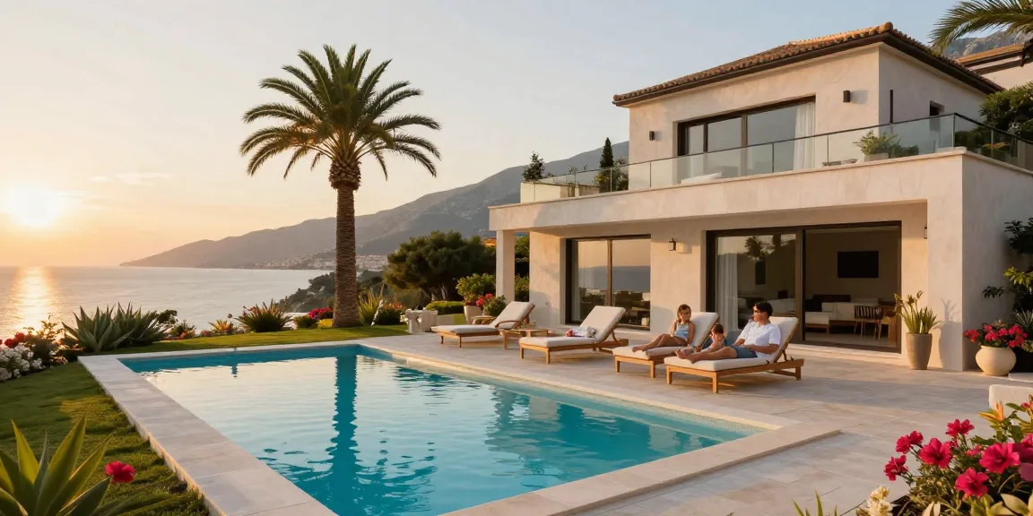 Luxury villa in Albania with pool, epitomizing real estate albania charm.