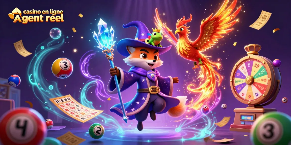 Vivez l'excitation du casino en ligne argent réel avec une illustration captivante de tous les éléments de jeu.