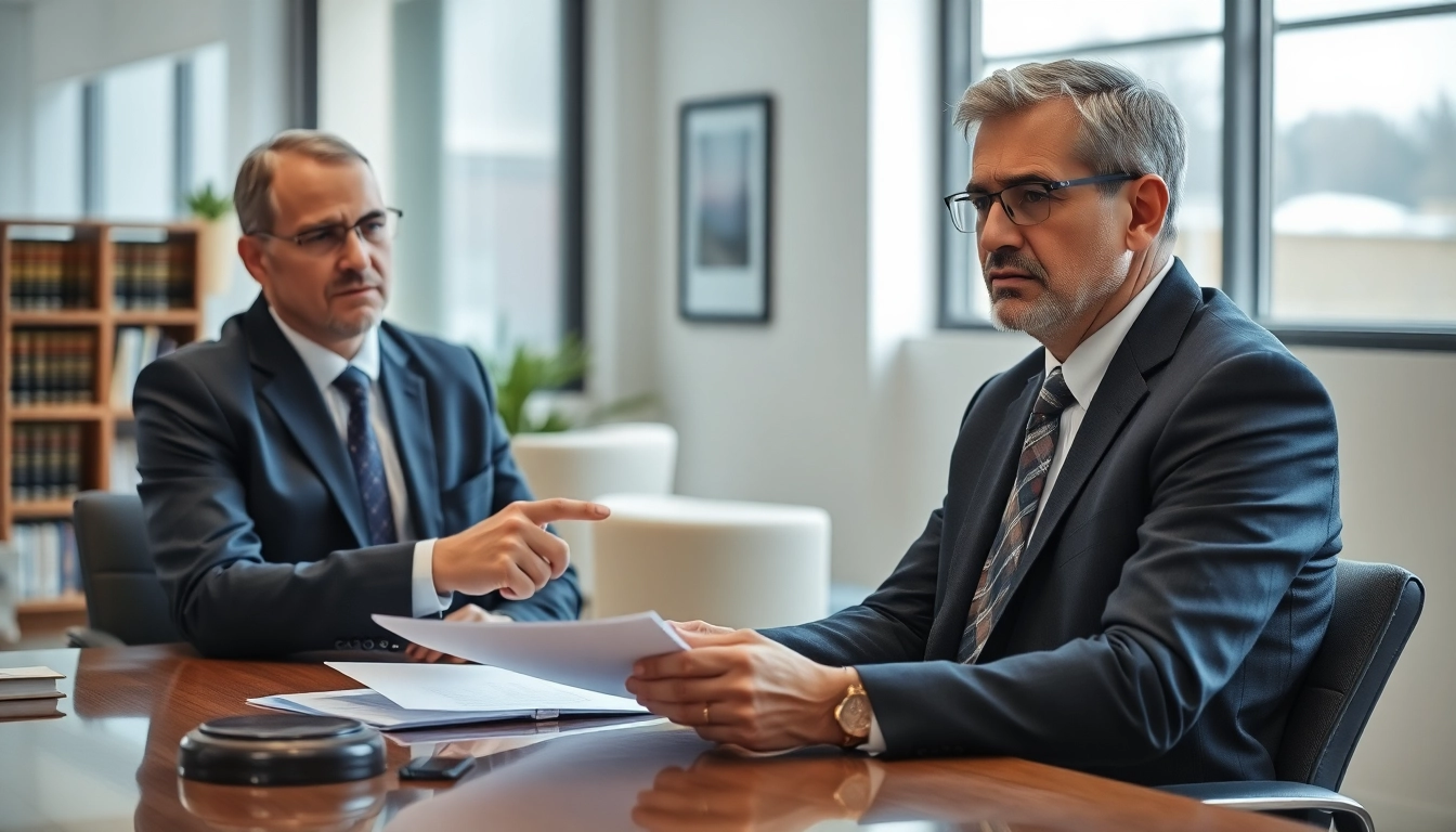 Consultation with a South Dakota car accident lawyer highlighting personal attention