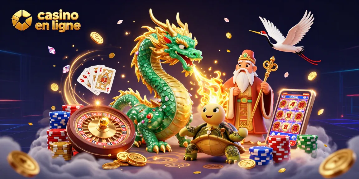 Capturer l'excitation du casino en ligne avec des dragons, des héros et des pièces d'or.