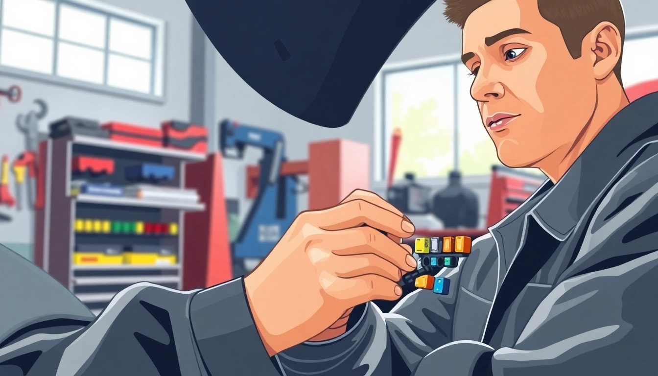Learn techniques for checking fuses at https://bezpieczniki24.pl with a technician replacing a fuse.