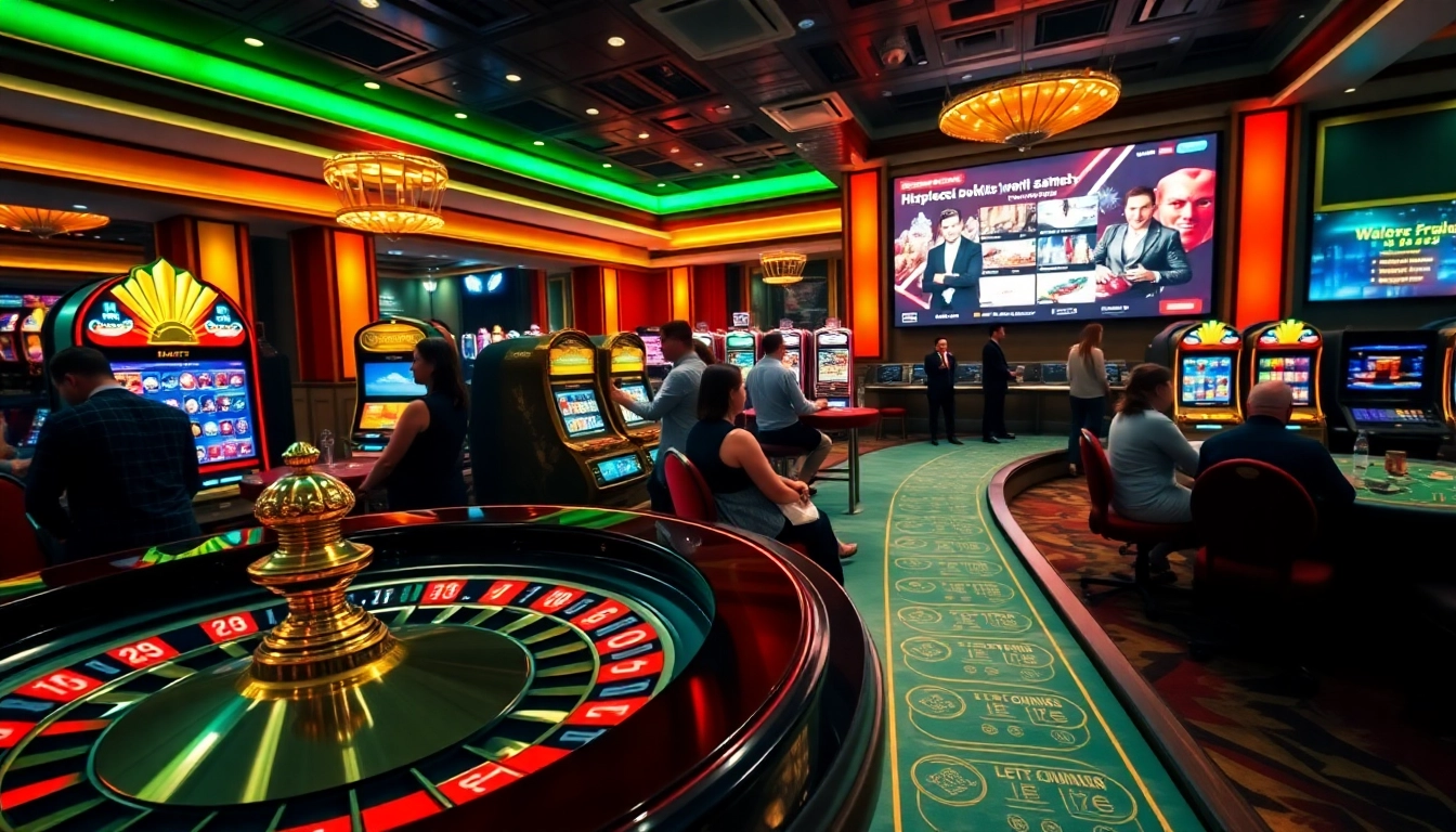 Engaging casino experience at https://luckywin.fan/ with vibrant slot machines and exciting gameplay.