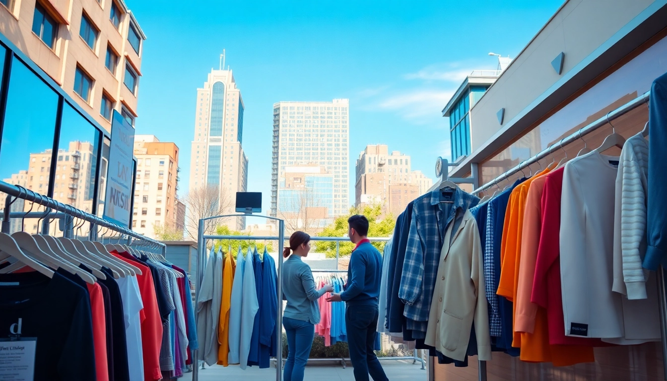 Discover Dry cleaners near me offering professional services in a vibrant urban environment.