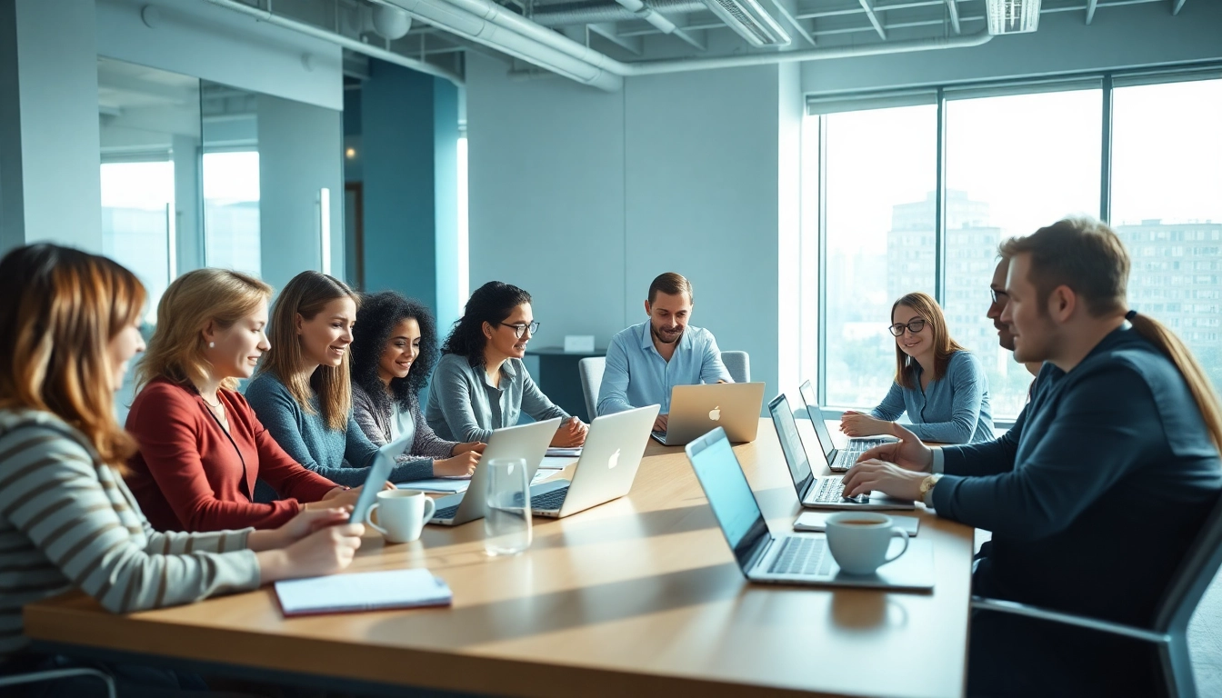 Engage with the professional team meeting at https://fhpts.com showcasing collaboration and creativity.