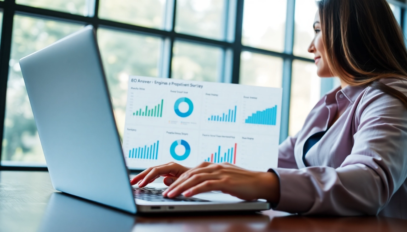 Optimize your content for better visibility using answer engine optimization strategies in a professional setting.