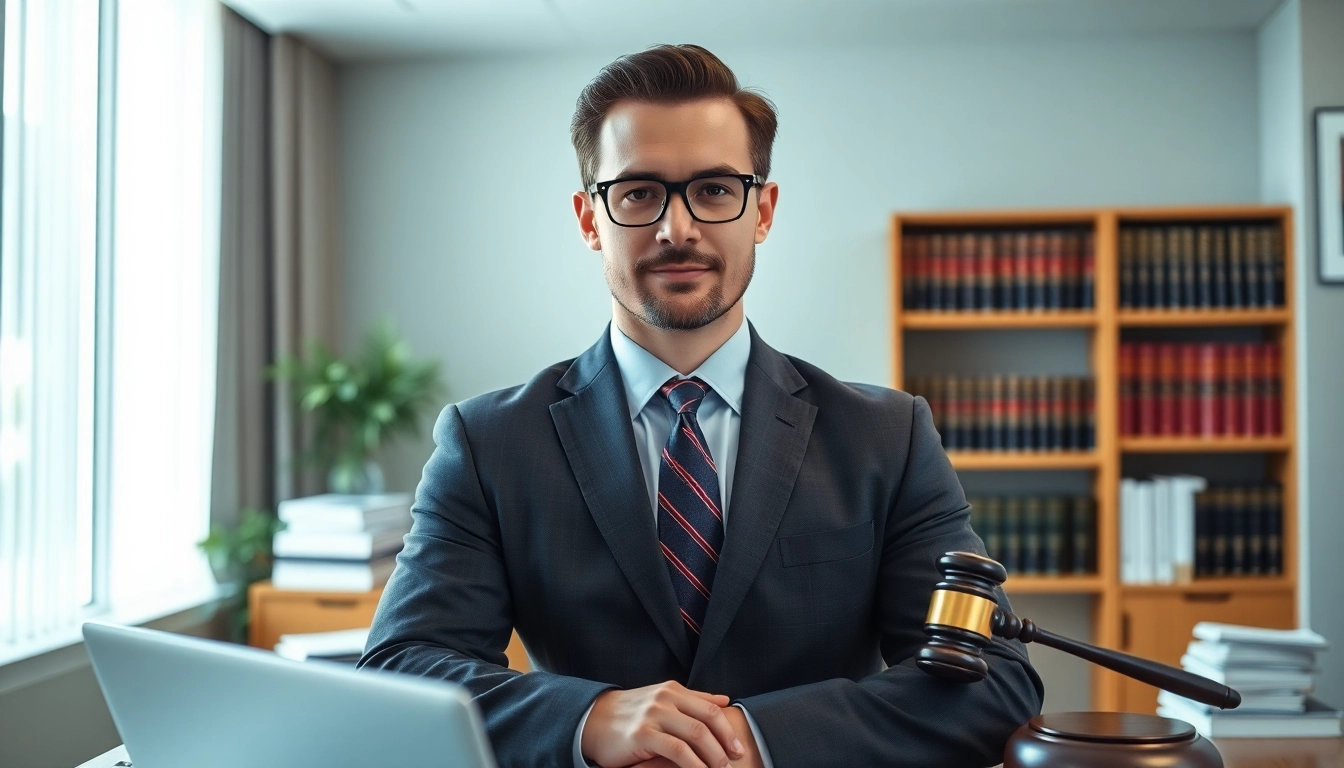 Experienced Houston Personal Injury Attorney confidently guiding clients through legal processes.