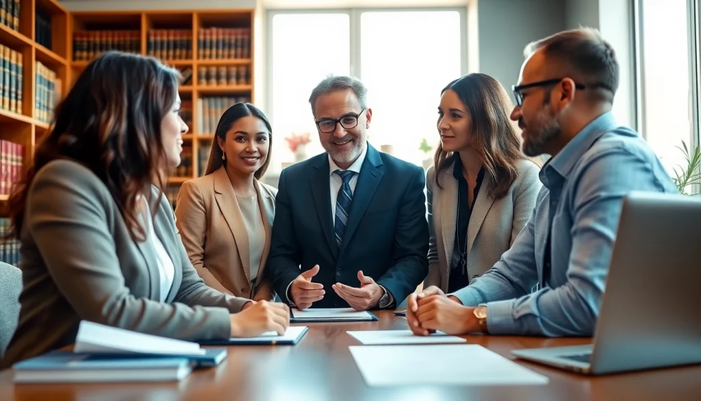 Consult with https://www.agslawfirm.com in a professional legal setting with attentive clients.