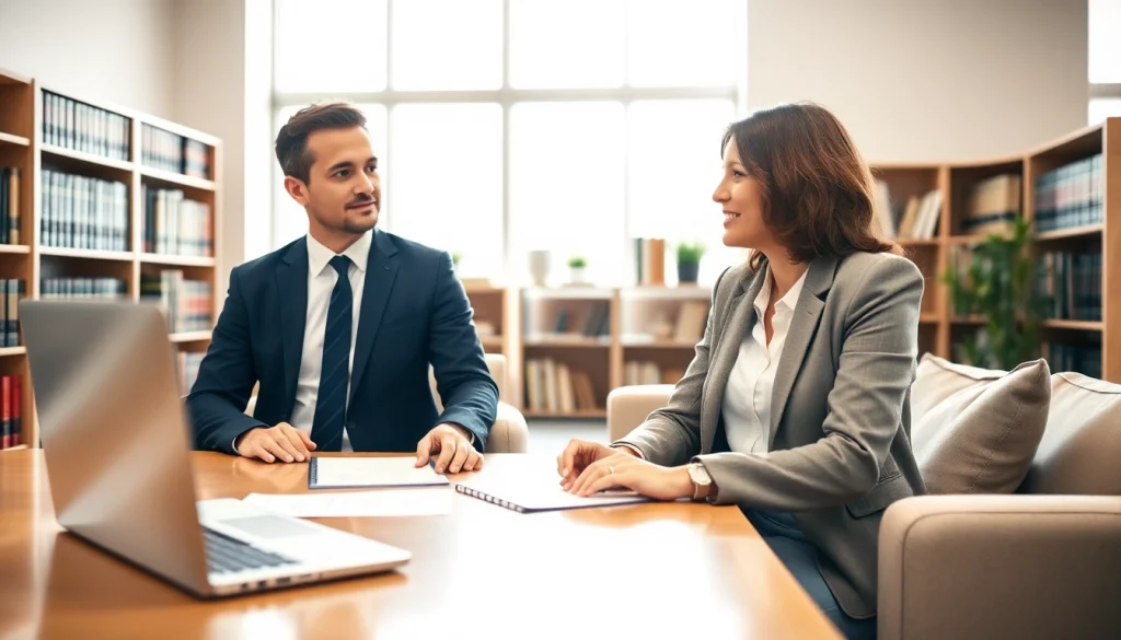 Consultation at https://www.buckheadfamilylaw.com with an experienced family law attorney in a modern office.