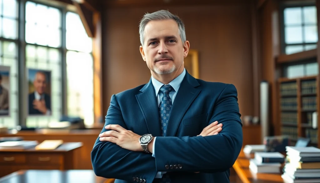 Secure legal representation at https://www.arcalaw.com with a confident Marietta attorney in a courtroom.