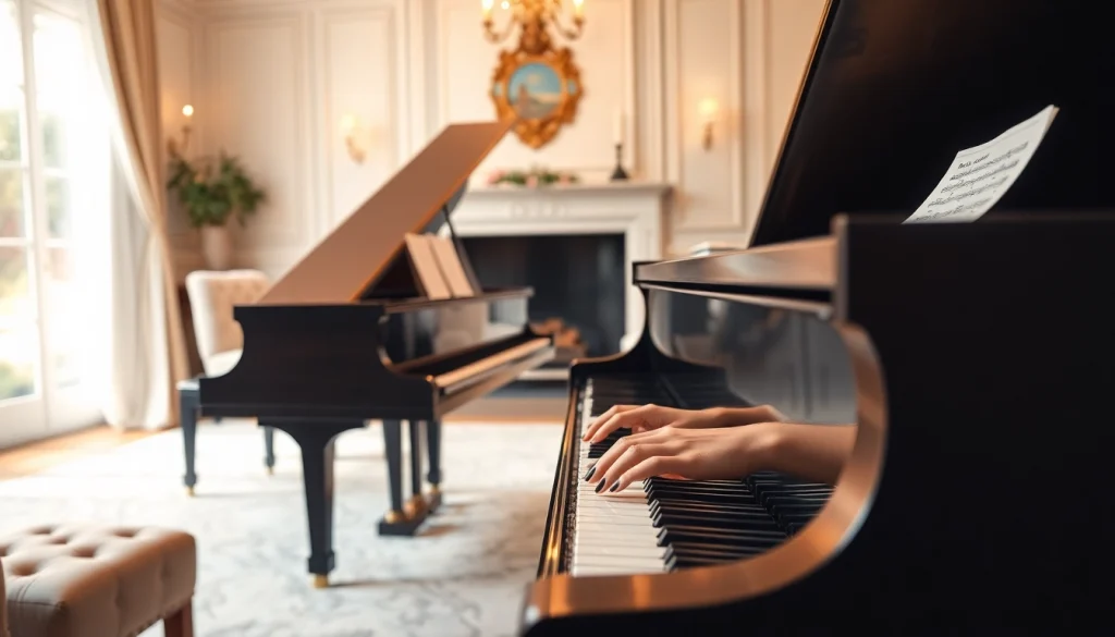 Enjoy soothing music at https://whisperings.com.ua with a talented pianist creating a serene atmosphere.