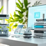 Explore effective AI tools at https://best-ai-tools.org with a modern digital workspace showcase.