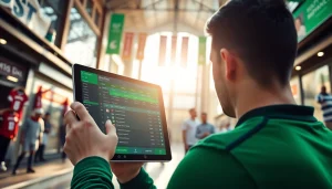 Explore the best sportsbooks Mexico through an engaging digital sports betting interface.