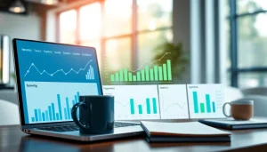 View of digital marketing analytics dashboard on https://eztips.com showcasing growth metrics.