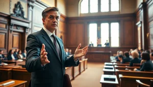 Attorneys advocating for justice at https://www.steinhardtlawfirm.com in a professional courtroom.