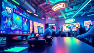 Experience the excitement of mm 88 gaming platform with a vibrant virtual community setting.