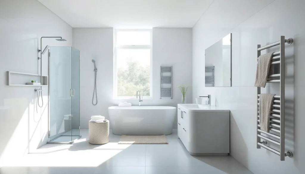 Gestalten Sie Ihr Badezimmer mit hochwertigen Sonni sanitär Produkten wie modernen Duschen und Heizkörpern.