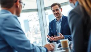 Wir beraten zu Finanzstrategien bei https://zukunftkapital.de in einem modernen Büro.