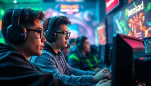 Akui keahlian dalam permainan bensu4d game dengan pemain antusias bermain di lingkungan digital yang cerah.