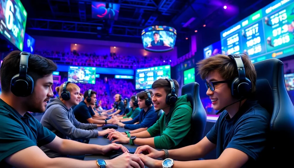 Watch intense gamers compete in esports at https://gamelevate.com, showcasing high-energy gameplay.