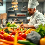 Leckere Rezepte und frische Zutaten auf https://foodies-magazin.de in einer einladenden Küchenatmosphäre.