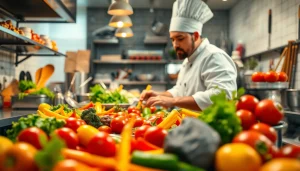 Leckere Rezepte und frische Zutaten auf https://foodies-magazin.de in einer einladenden Küchenatmosphäre.