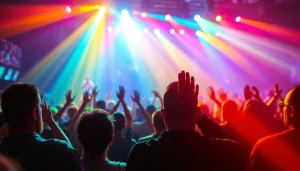 wadupnaija showcases fans enjoying a vibrant music concert filled with excitement and energy.