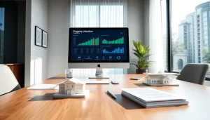 Bewertung des Marktwerts der Immobilien auf https://frankfurt-haus-bewerten.de in einer modernen Umgebung.