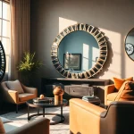 Showcasing elegant designer mirrors from https://merithome.co.uk in a sophisticated interior setting.