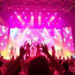 Captivating K-Pop concert scene showcasing energy and excitement at https://www.kpopangel.com