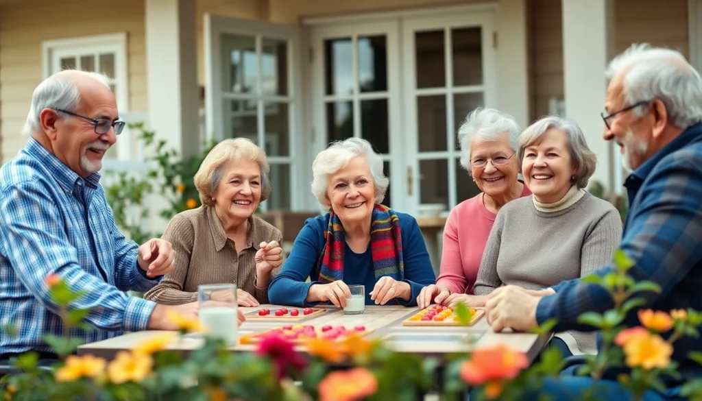 Engaging seniors enjoying outdoor activities at https://frontidas.com in a warm and vibrant community.