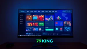 79KING online betting platform UI showcasing secure login and registration with high odds and vibrant betting tiles