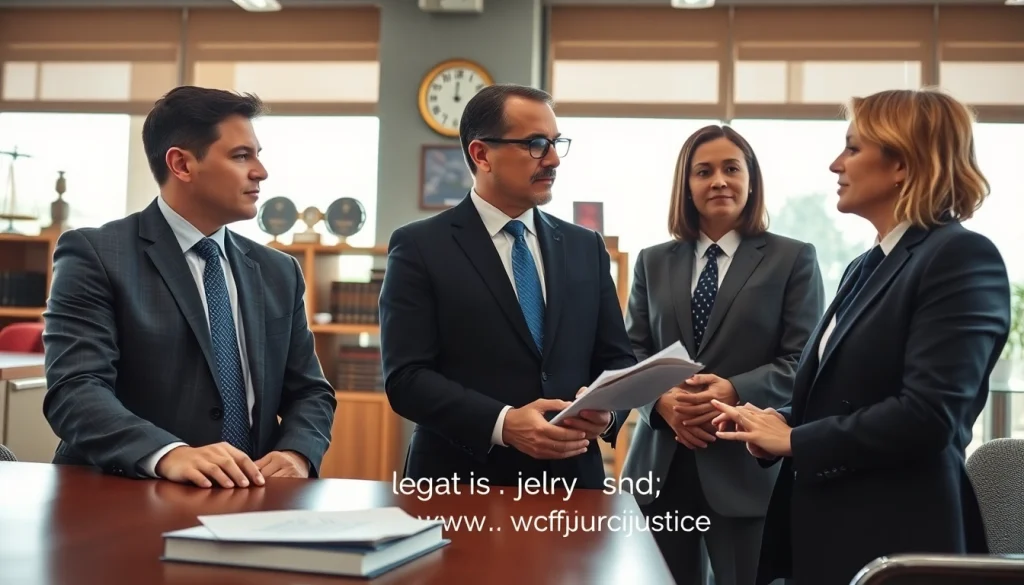 Consultation at https://www.wcfjustice.com showcasing dedicated personal injury lawyers assisting clients.