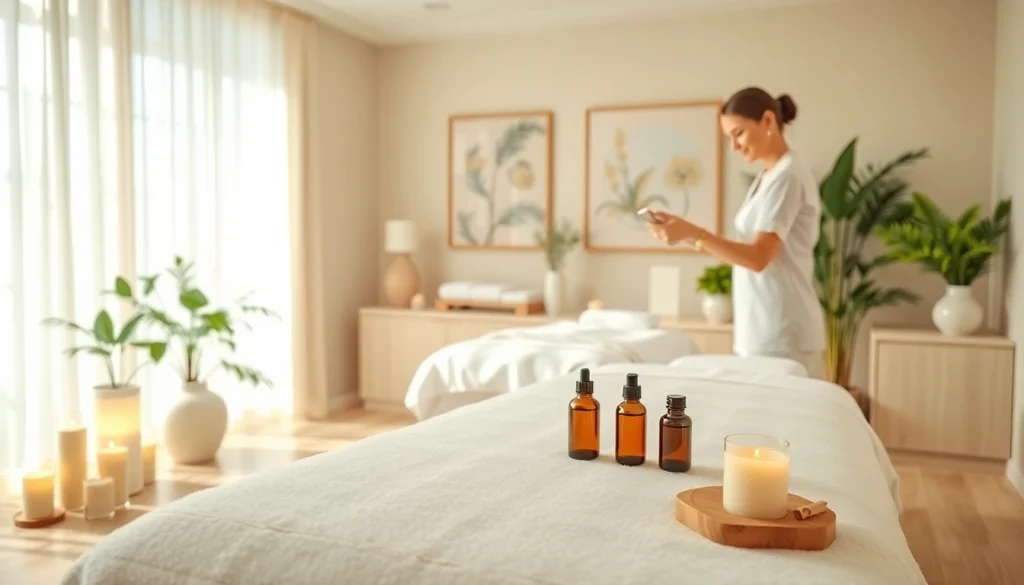 Relaxing spa ambiance at https://hurghada-massage.com with soothing details and calming decor.