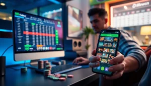 Engaging online gambling experience with 888 new platform interface showcasing games and user-friendly app.