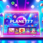 Nikmati pengalaman menarik memainkan PLANET77 game dengan antarmuka permainan yang inovatif.
