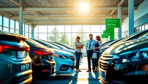 Experience renting cars in Chisinau: inchiriere masini services showcased at a modern facility.