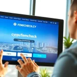 Access traffic fines from https://finecheck.cy in a modern office environment.