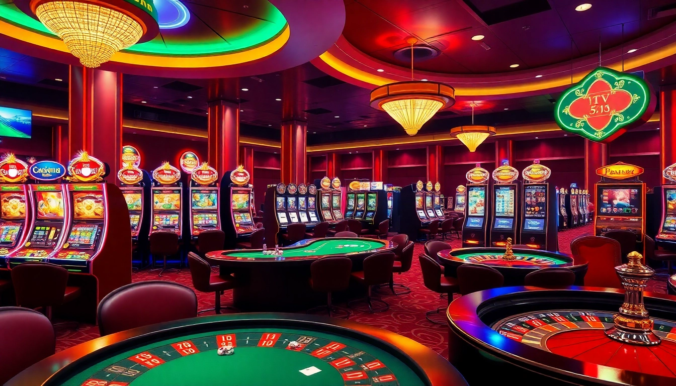 Engage in thrilling gameplay at nohu90 with captivating slot machines and poker tables.