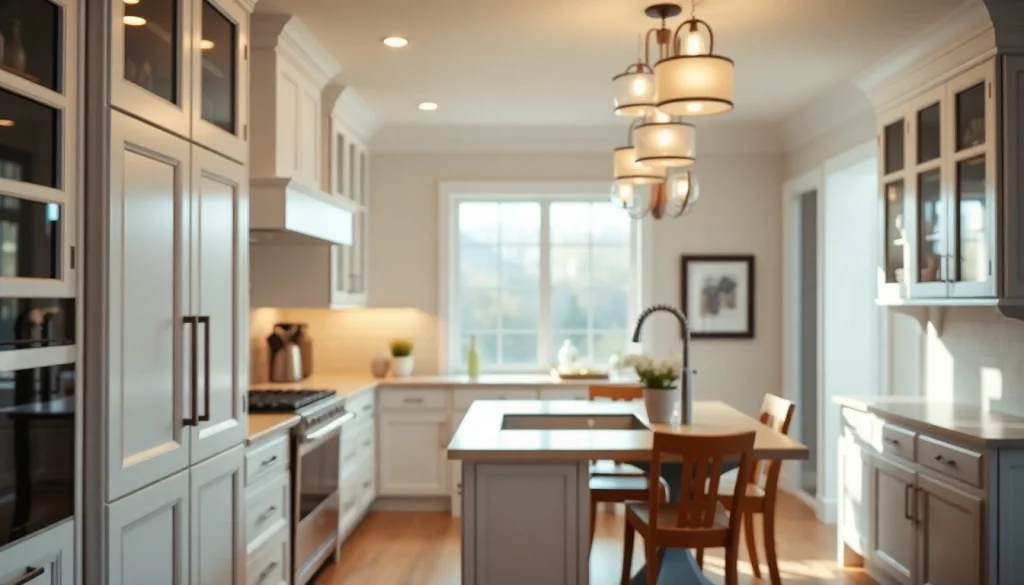 Transform your space with this stunning home renovation kitchen design highlighting modern features.