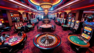 Experience the excitement of gambling at KJC.COM with vibrant casino games and lively players.