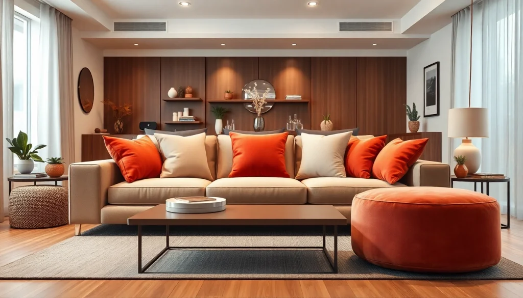Showcase stylish contemporary furniture at https://deco2.gr in a cozy living room setting.